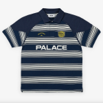 PALACE Men's Union Polo Navy