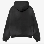 STÜSSY Men's Stu Applique Hood Black