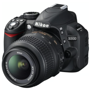 Reflex D3100 - Black + Nikon Nikon AF-S DX Nikkor 18-55 mm f/3.5-5.6G VR f/3.5-5.6G