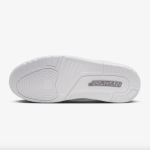 NIKE Men's Air Jordan 3 Retro White/Metallic Silver